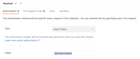 Postman + Keycloak – How to automatically get the authentication token